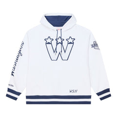 Washington Capitals Mitchell & Ness Arctic Fleece Hoodie - White Hoodies