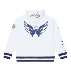 Washington Capitals Mitchell & Ness Arctic Fleece Hoodie - White Hoodies