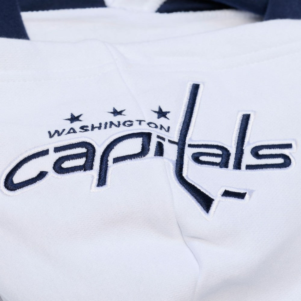 Washington Capitals Mitchell & Ness Arctic Fleece Hoodie - White Hoodies