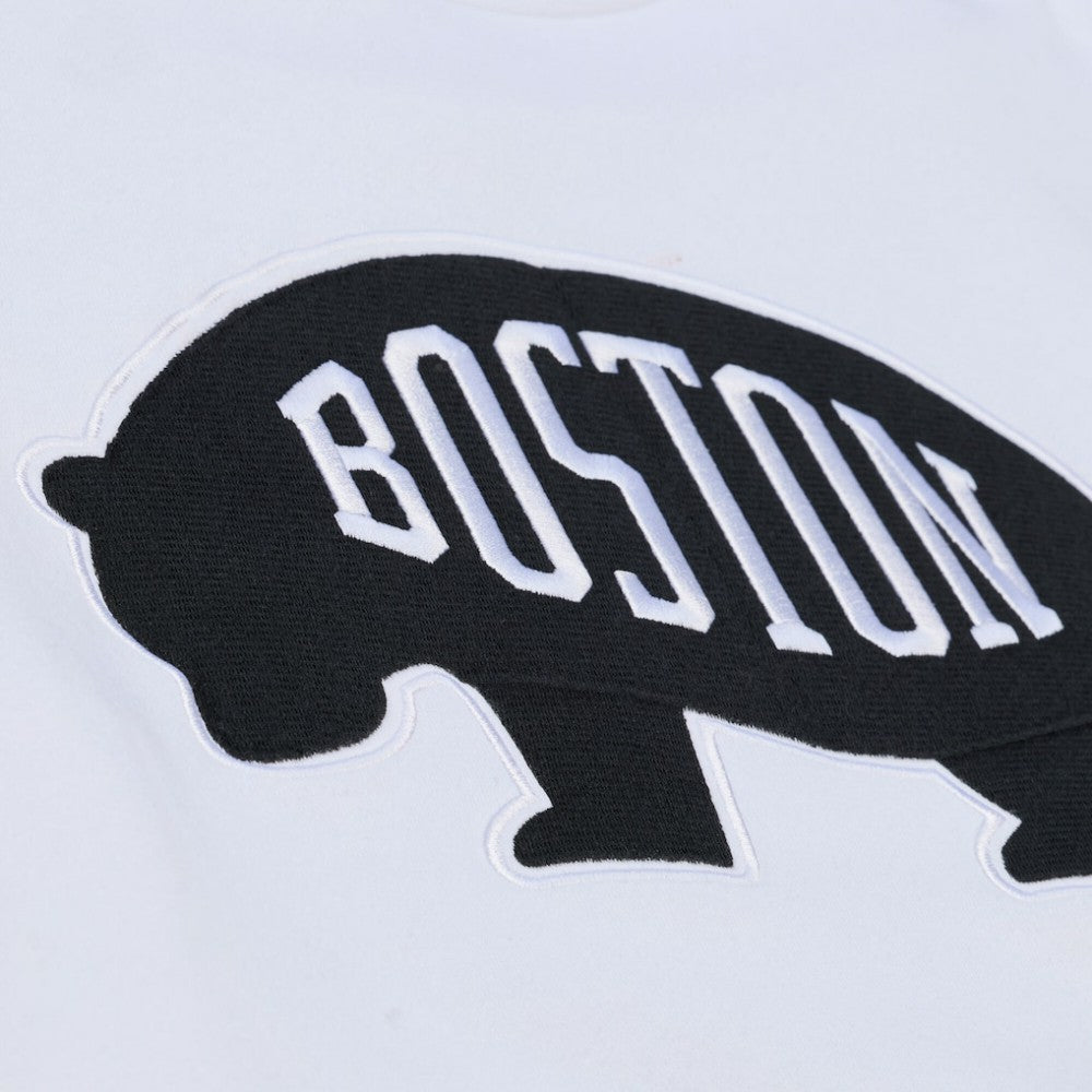Boston Bruins Mitchell & Ness Arctic Fleece Hoodie - White Hoodies