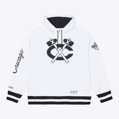 Chicago Blackhawks Mitchell & Ness Arctic Fleece Hoodie - White Hoodies