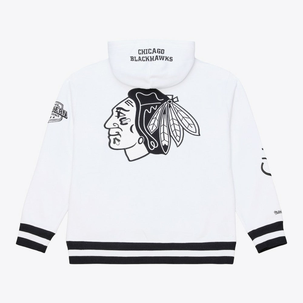 Chicago Blackhawks Mitchell & Ness Arctic Fleece Hoodie - White Hoodies