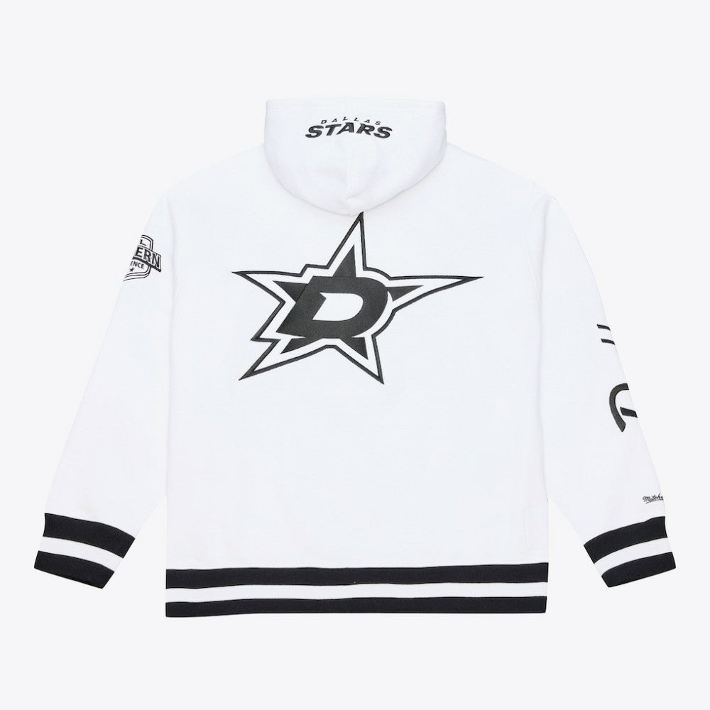 Dallas Stars Mitchell & Ness Arctic Fleece Hoodie - White Hoodies