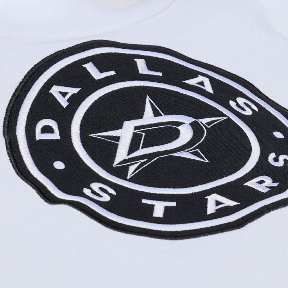 Dallas Stars Mitchell & Ness Arctic Fleece Hoodie - White Hoodies