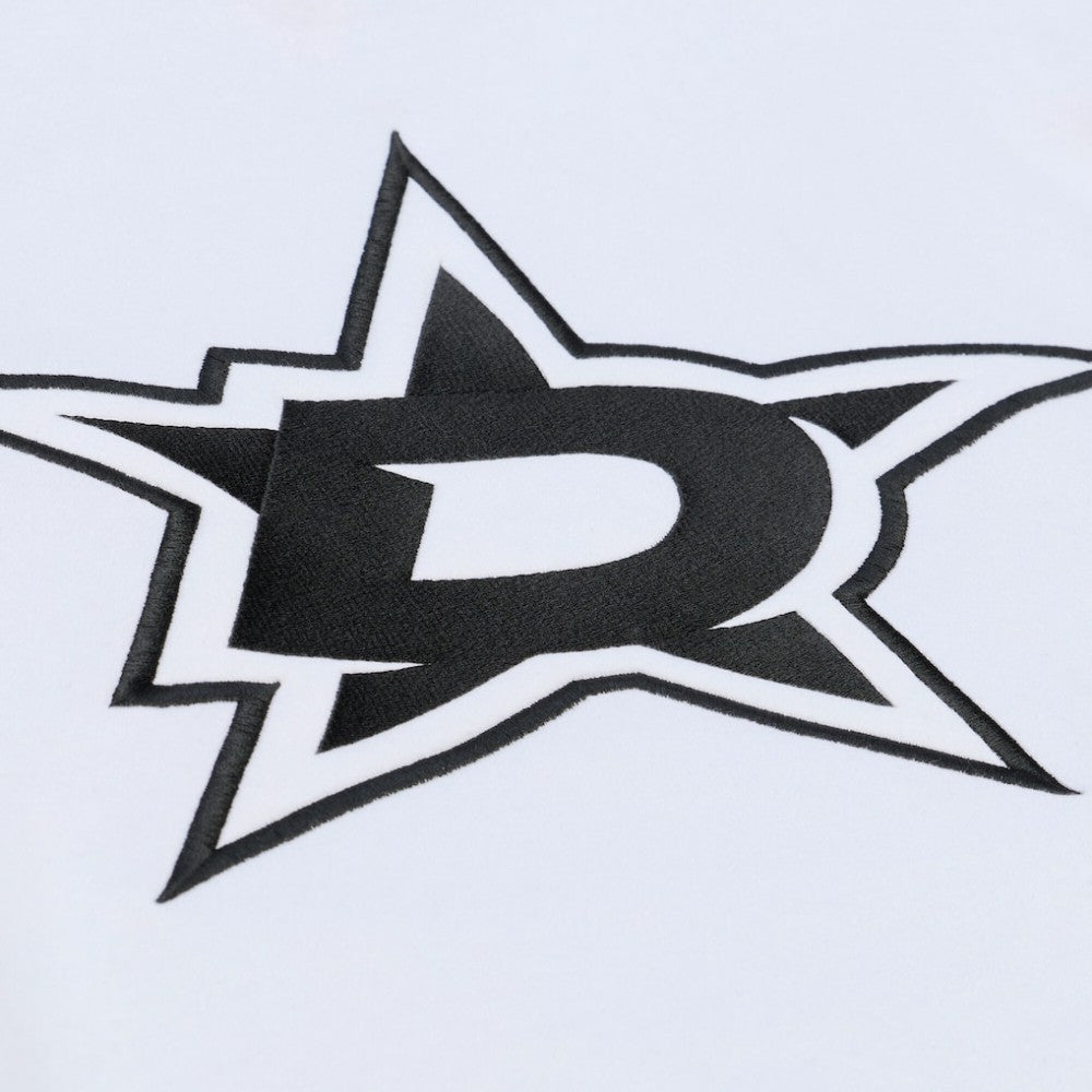 Dallas Stars Mitchell & Ness Arctic Fleece Hoodie - White Hoodies