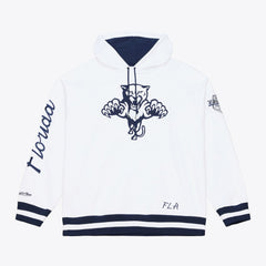 Florida Panthers Mitchell & Ness Arctic Fleece Hoodie - White Hoodies