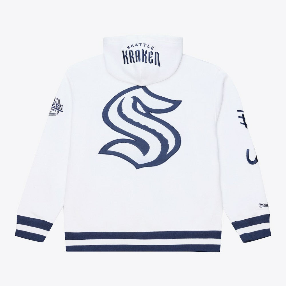 Seattle Kraken Mitchell & Ness Arctic Fleece Hoodie - White Hoodies