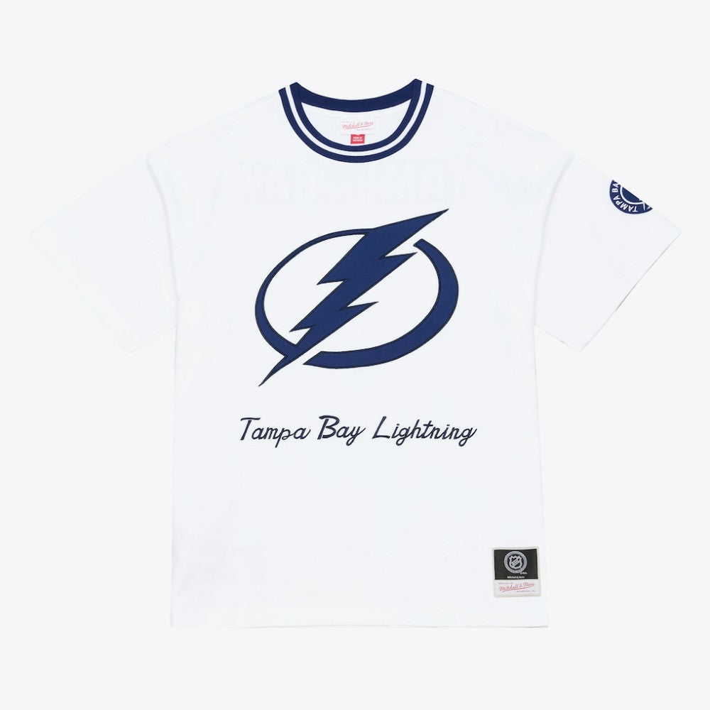 Tampa Bay Lightning Mitchell & Ness Arctic T-Shirt- White T-shirts