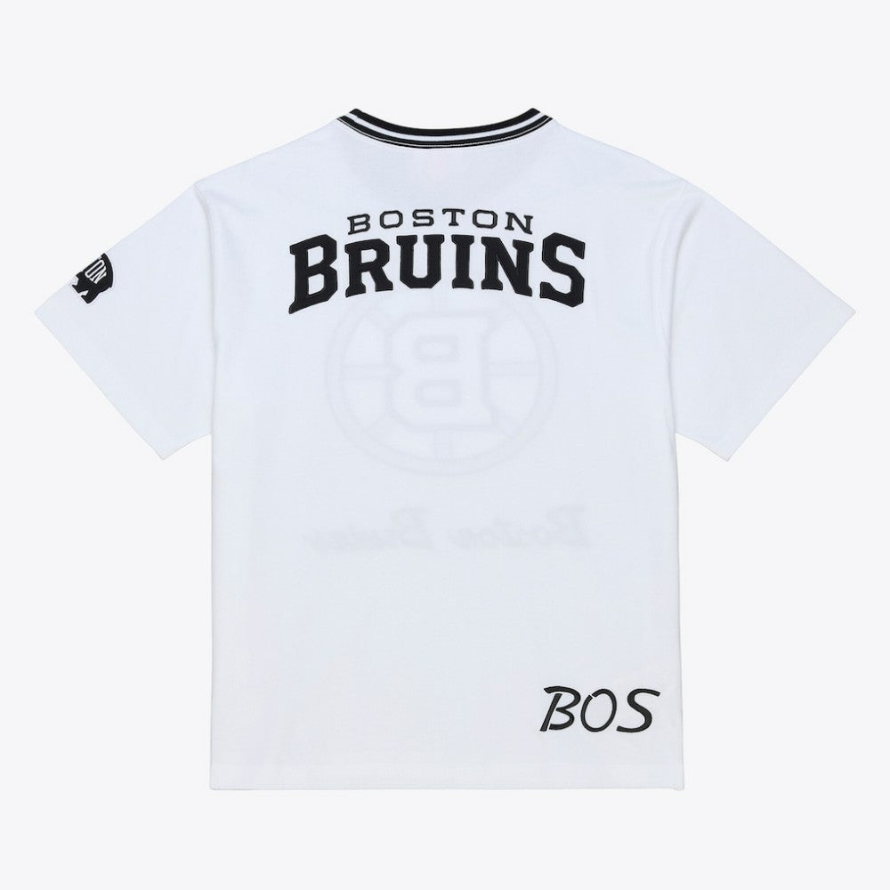 Boston Bruins Mitchell & Ness Arctic T-Shirt- White T-shirts