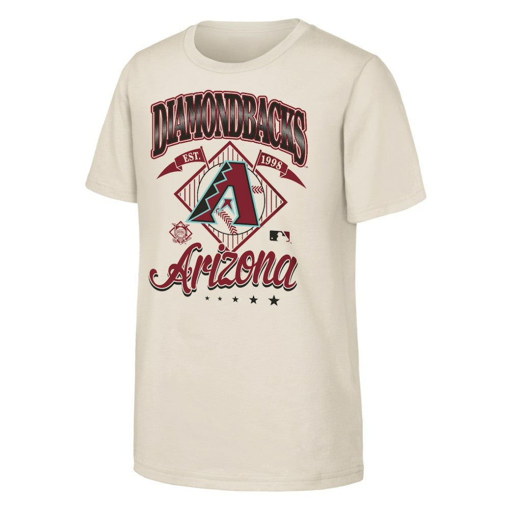 Arizona Diamondbacks Outerstuff Youth Triple Hit T-Shirt Natural