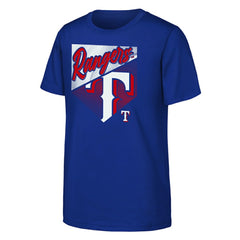 Texas Rangers Outerstuff Youth Prime Plate T-Shirt Royal