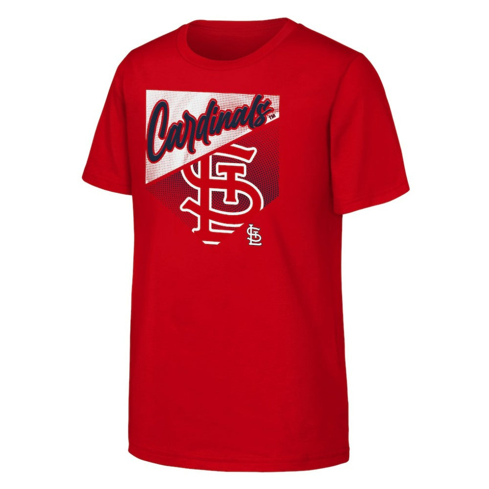 St. Louis Cardinals Outerstuff Youth Prime Plate T-Shirt Red