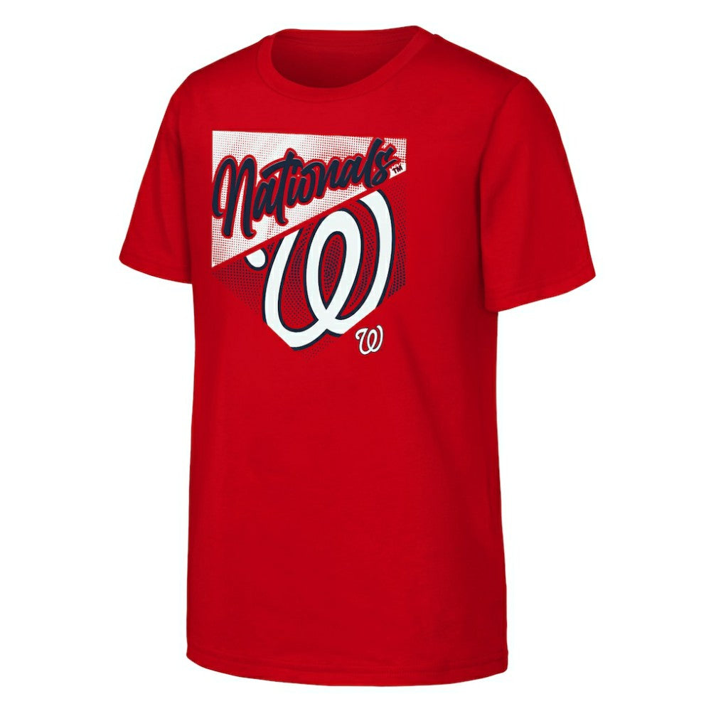 Washington Nationals Outerstuff Youth Prime Plate T-Shirt Red
