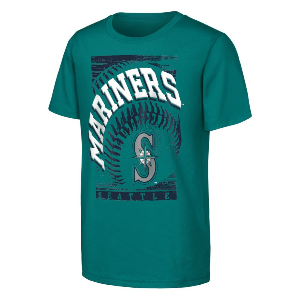 Seattle Mariners Outerstuff Youth Speed Pitch T-Shirt Teal