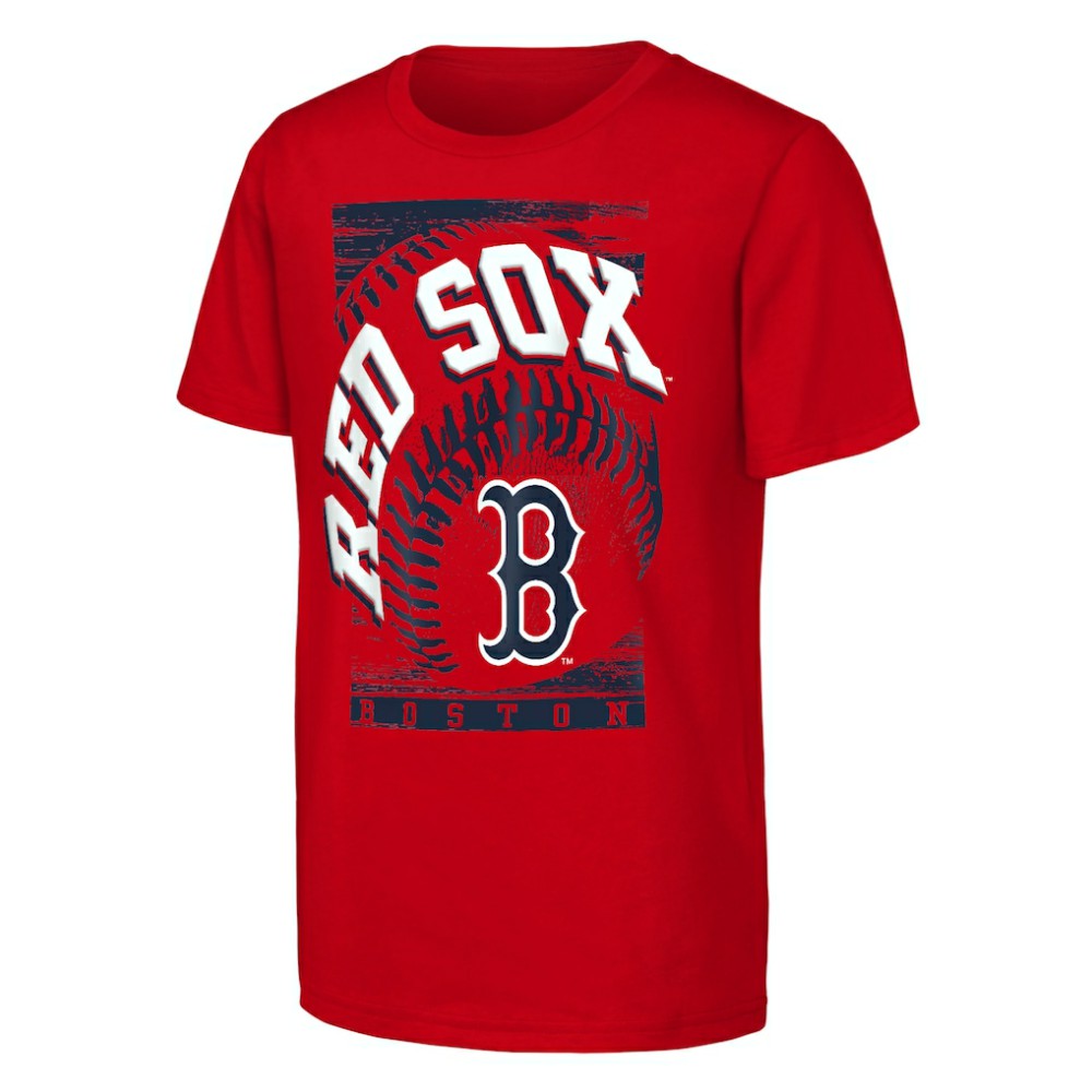 Boston Red Sox Outerstuff Youth Speed Pitch T-Shirt Red