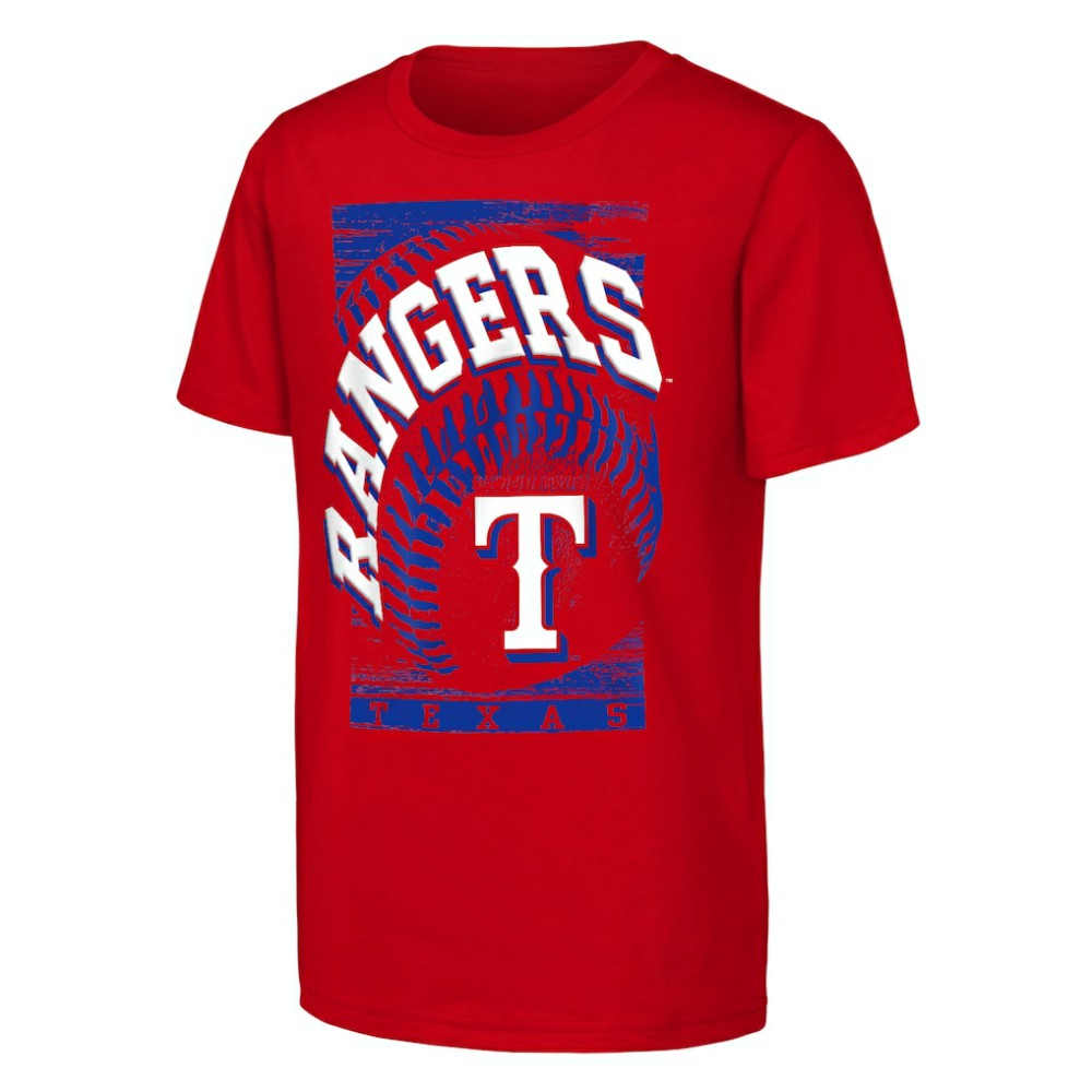 Texas Rangers Outerstuff Youth Speed Pitch T-Shirt Red