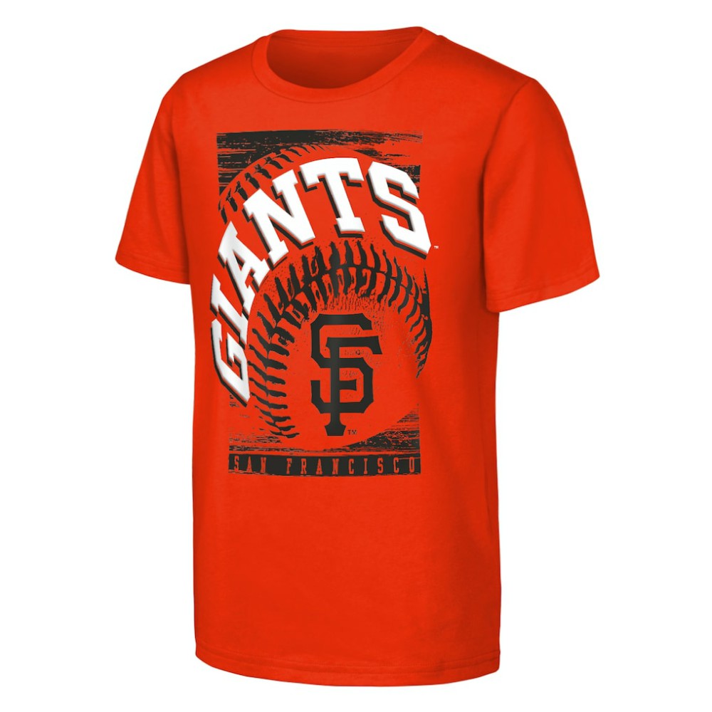 San Francisco Giants Outerstuff Youth Speed Pitch T-Shirt Orange