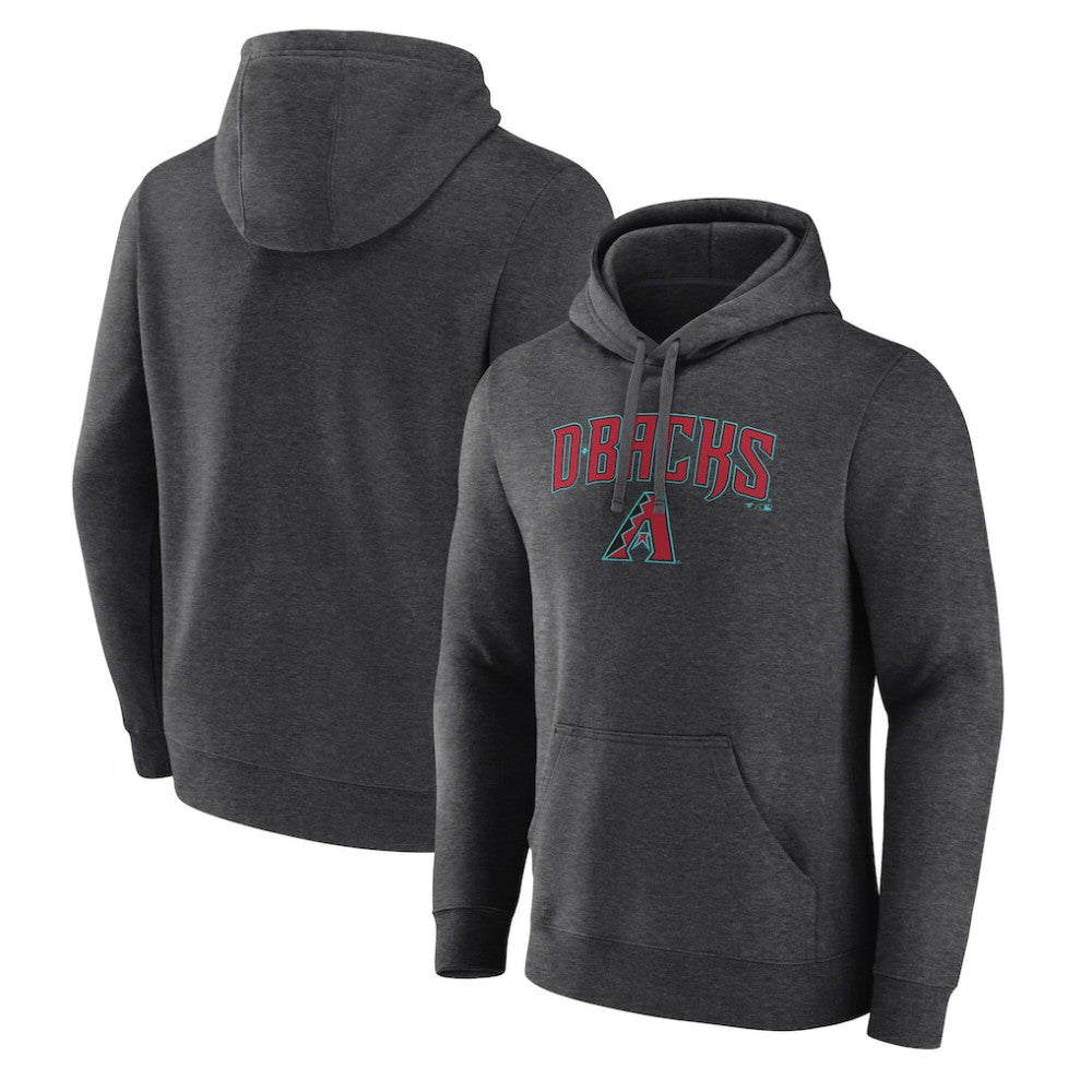Arizona Diamondbacks Team Lockup Hoodie Charcoal
