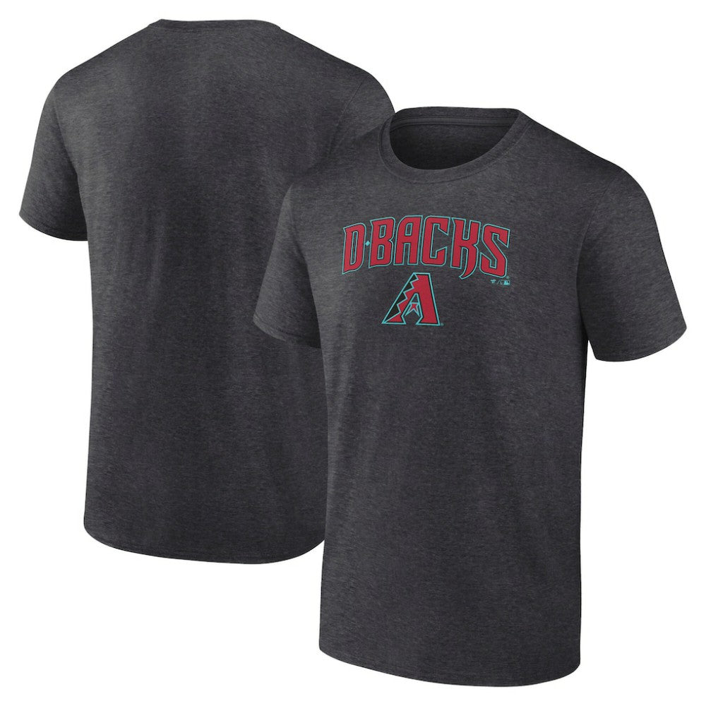Arizona Diamondbacks Team Lockup T-Shirt Charcoal