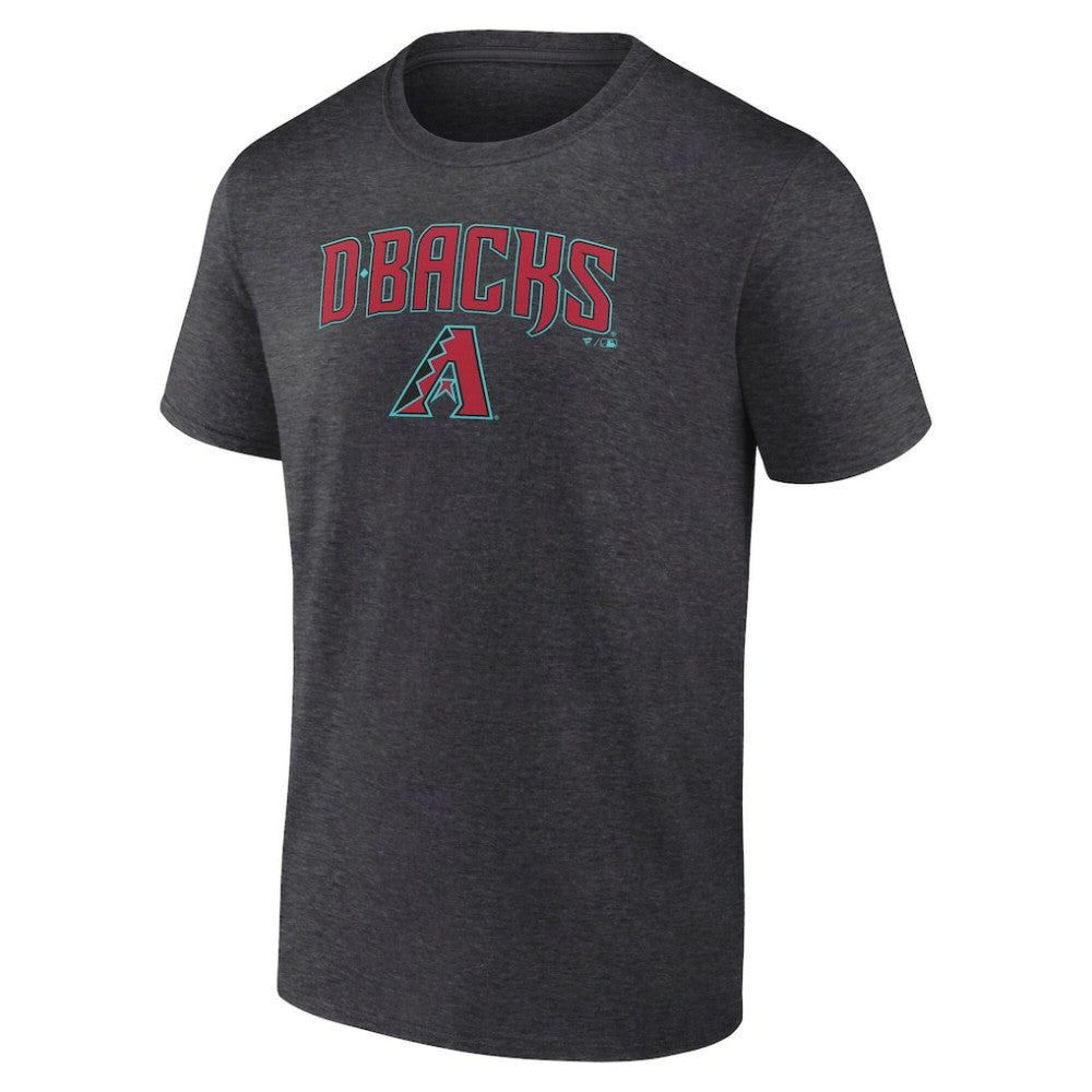 Arizona Diamondbacks Team Lockup T-Shirt Charcoal
