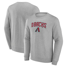Arizona Diamondbacks Team Lockup Sweatshirt Gray
