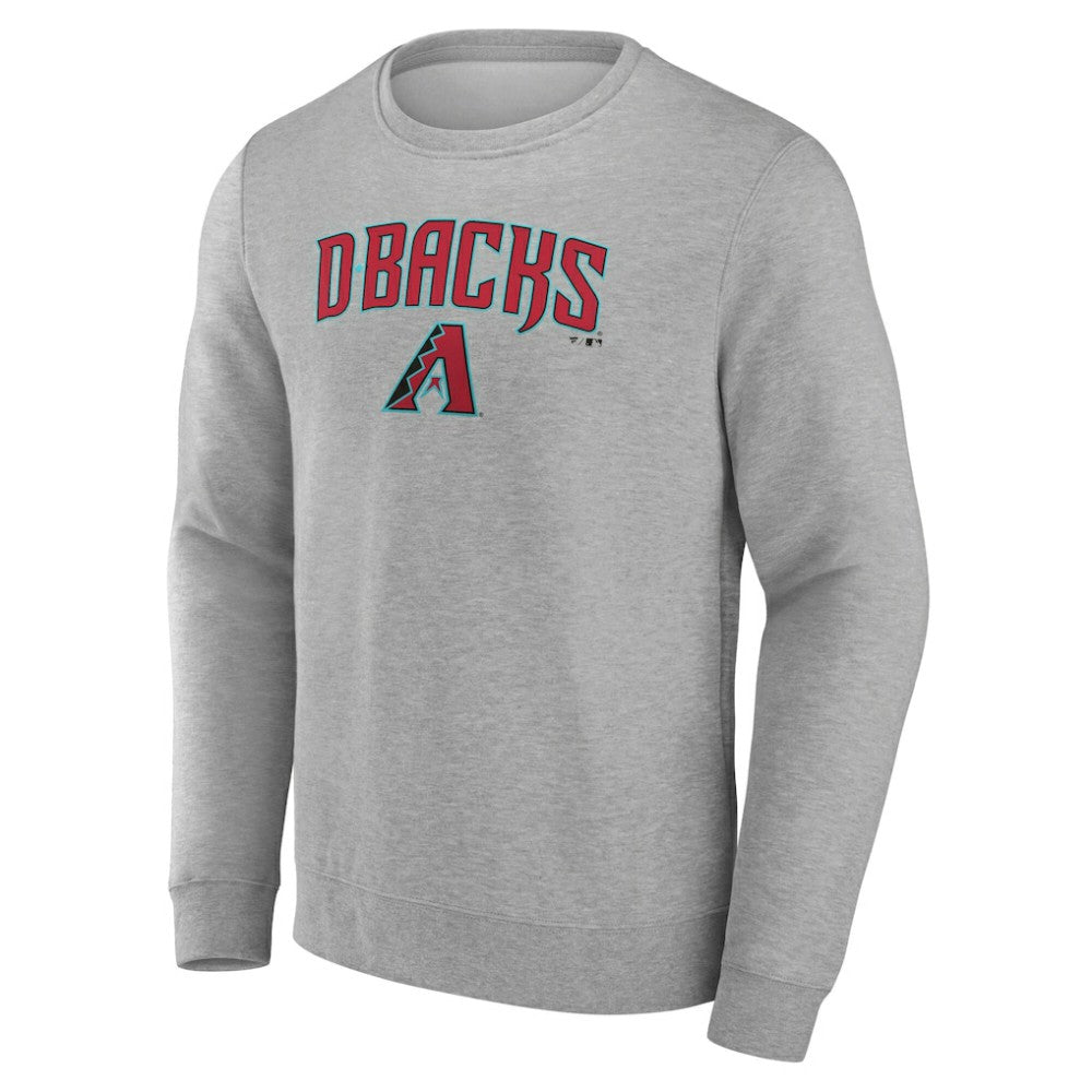 Arizona Diamondbacks Team Lockup Sweatshirt Gray