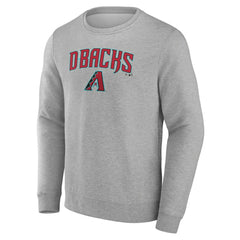 Arizona Diamondbacks Team Lockup Sweatshirt Gray