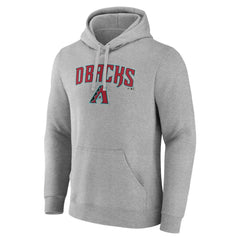 Arizona Diamondbacks Team Lockup Hoodie Gray