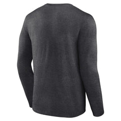 San Francisco Giants Team Lockup Long Sleeve T-Shirt Charcoal