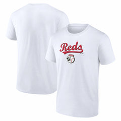 Cincinnati Reds Team Lockup T-Shirt White