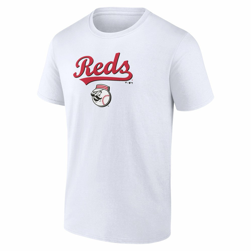 Cincinnati Reds Team Lockup T-Shirt White