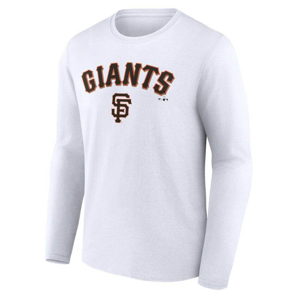 San Francisco Giants Team Lockup Long Sleeve T-Shirt White