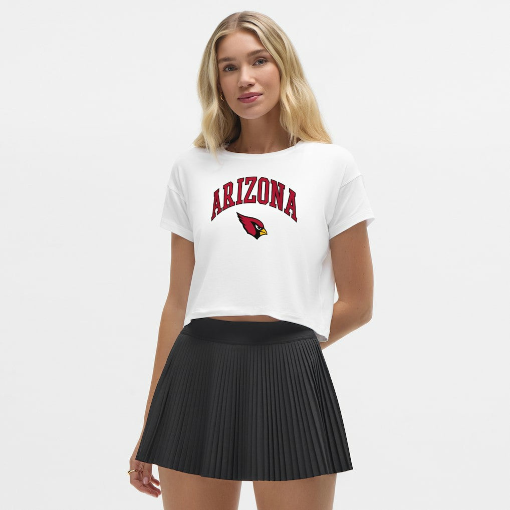 Arizona Cardinals lululemon Women's Cates T-Shirt - White for sale