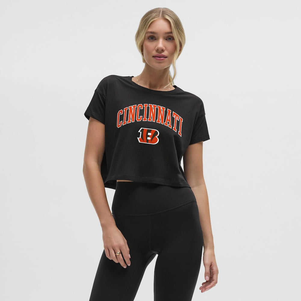 Cincinnati Bengals lululemon Women's Cates T-Shirt - Black discount