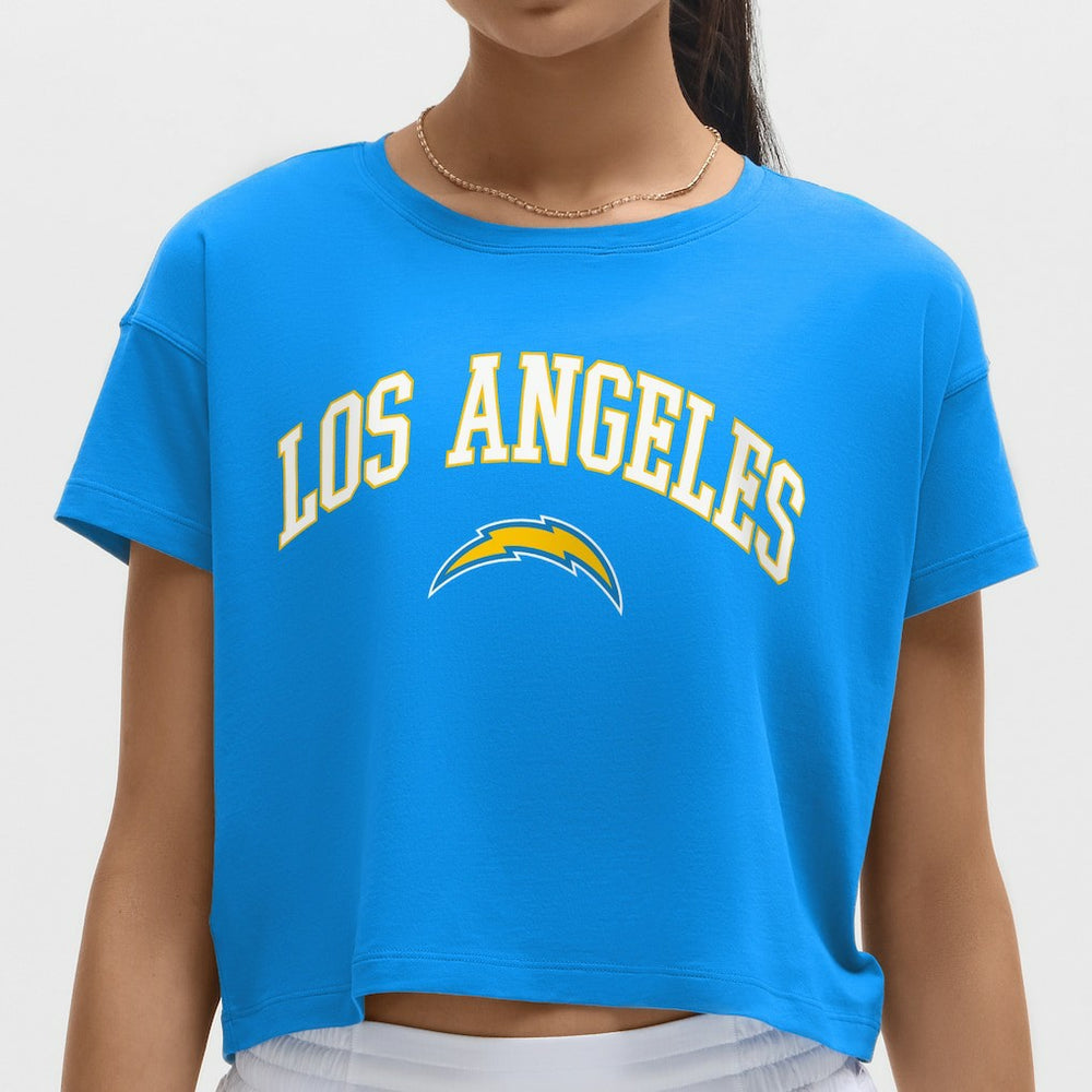 Los Angeles Chargers lululemon Women's Cates T-Shirt - Beaming Blue outlet