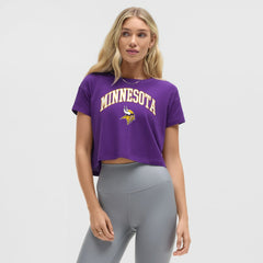 Minnesota Vikings lululemon Women's Cates T-Shirt - College Purple discount
