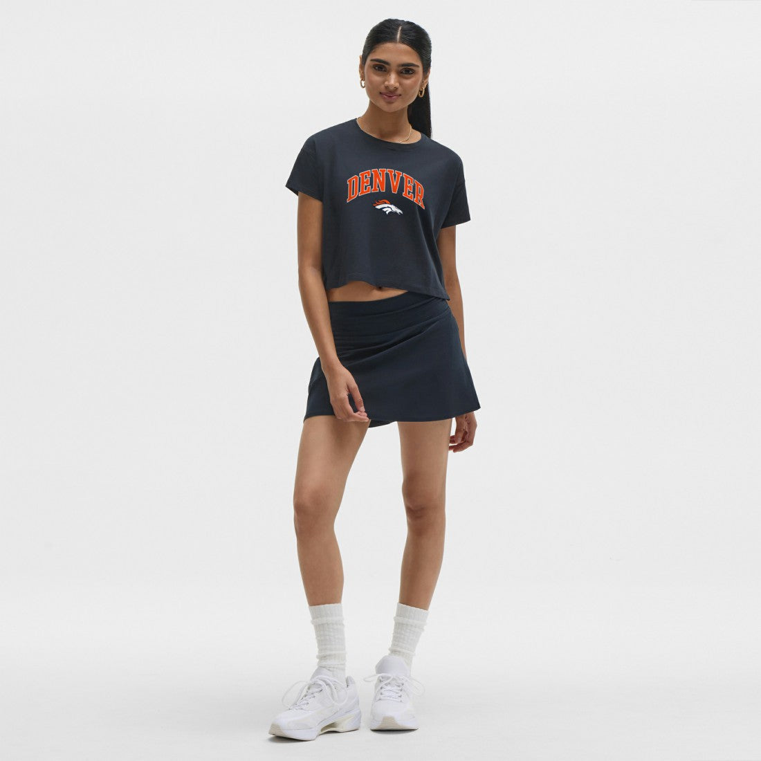 Denver Broncos lululemon Women's Cates T-Shirt - True Navy for sale