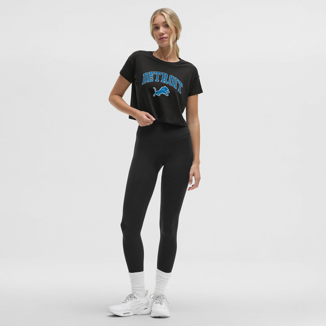 Detroit Lions lululemon Women's Cates T-Shirt - Black cheap