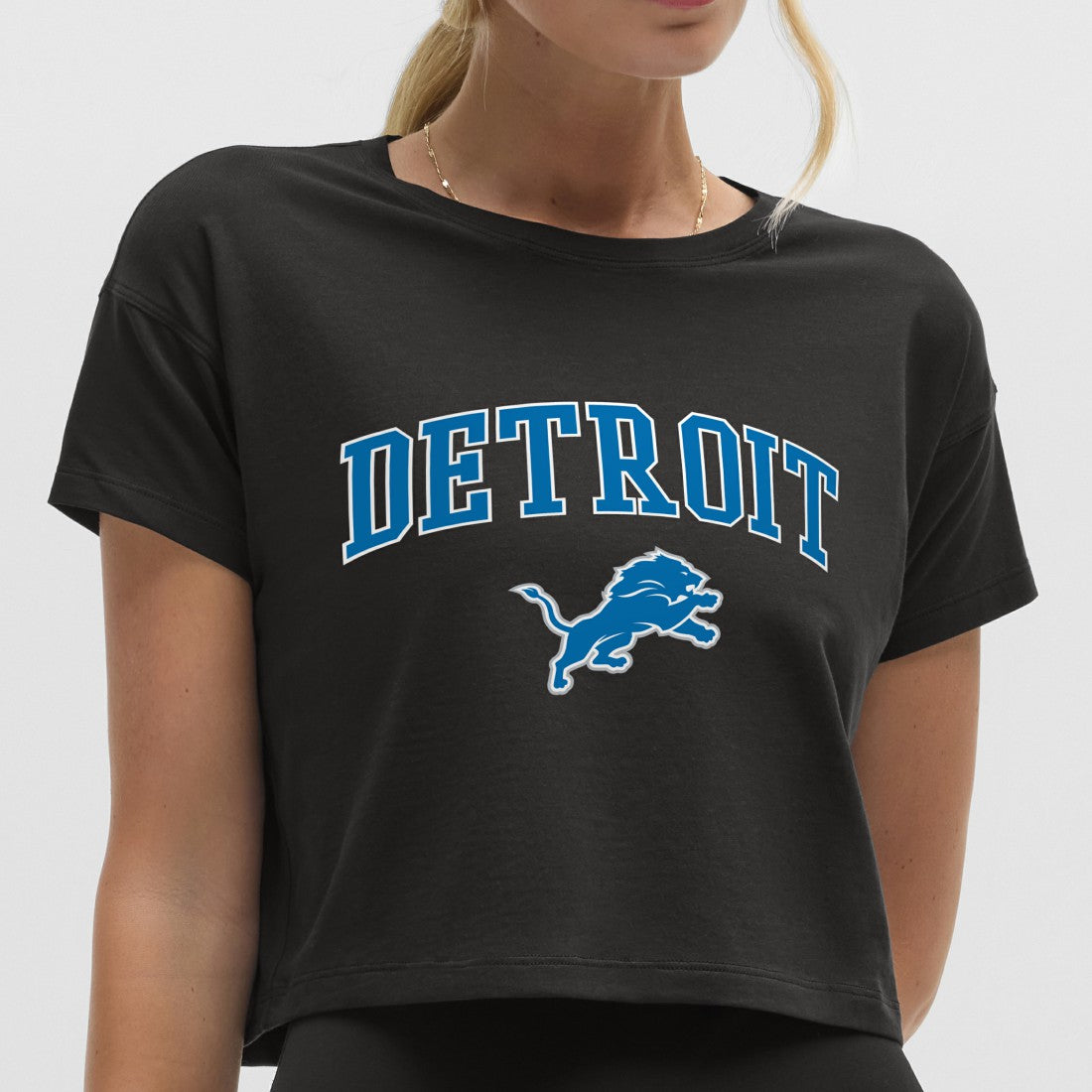 Detroit Lions lululemon Women's Cates T-Shirt - Black cheap