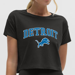 Detroit Lions lululemon Women's Cates T-Shirt - Black cheap