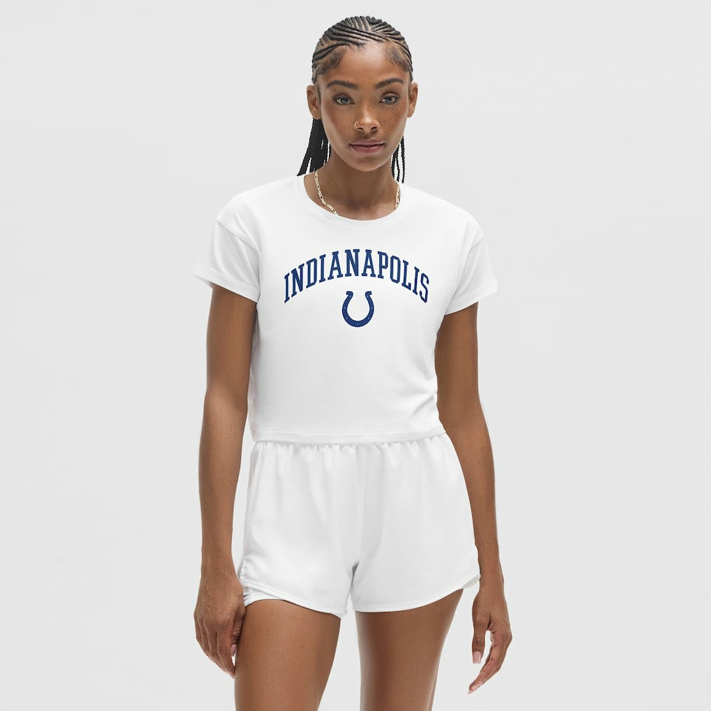 Indianapolis Colts lululemon Women's Cates T-Shirt - White discount