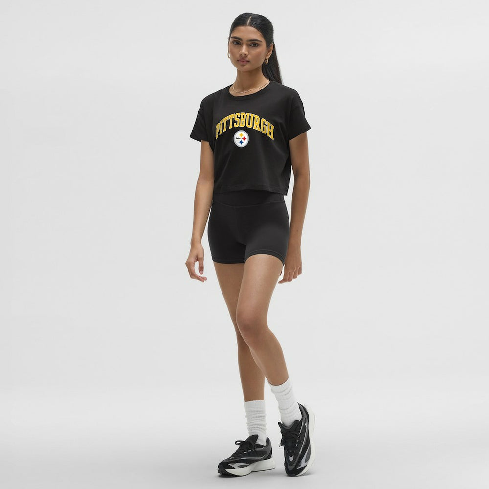 Pittsburgh Steelers lululemon Women's Cates T-Shirt - Black discount