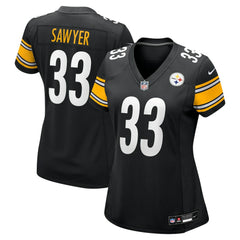 Jack Sawyer Pittsburgh Steelers Women's Team Game Jersey - Black discount