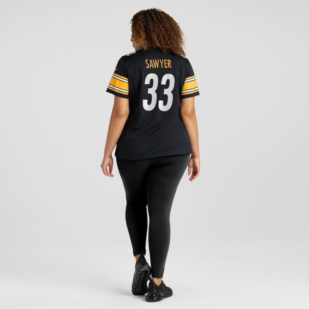 Jack Sawyer Pittsburgh Steelers Women's Team Game Jersey - Black discount