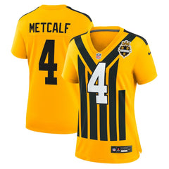 DK Metcalf Pittsburgh Steelers Women's Alternate 1933 Throwback Game Jersey - Gold on sale