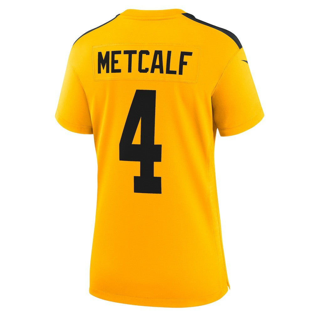 DK Metcalf Pittsburgh Steelers Women's Alternate 1933 Throwback Game Jersey - Gold on sale