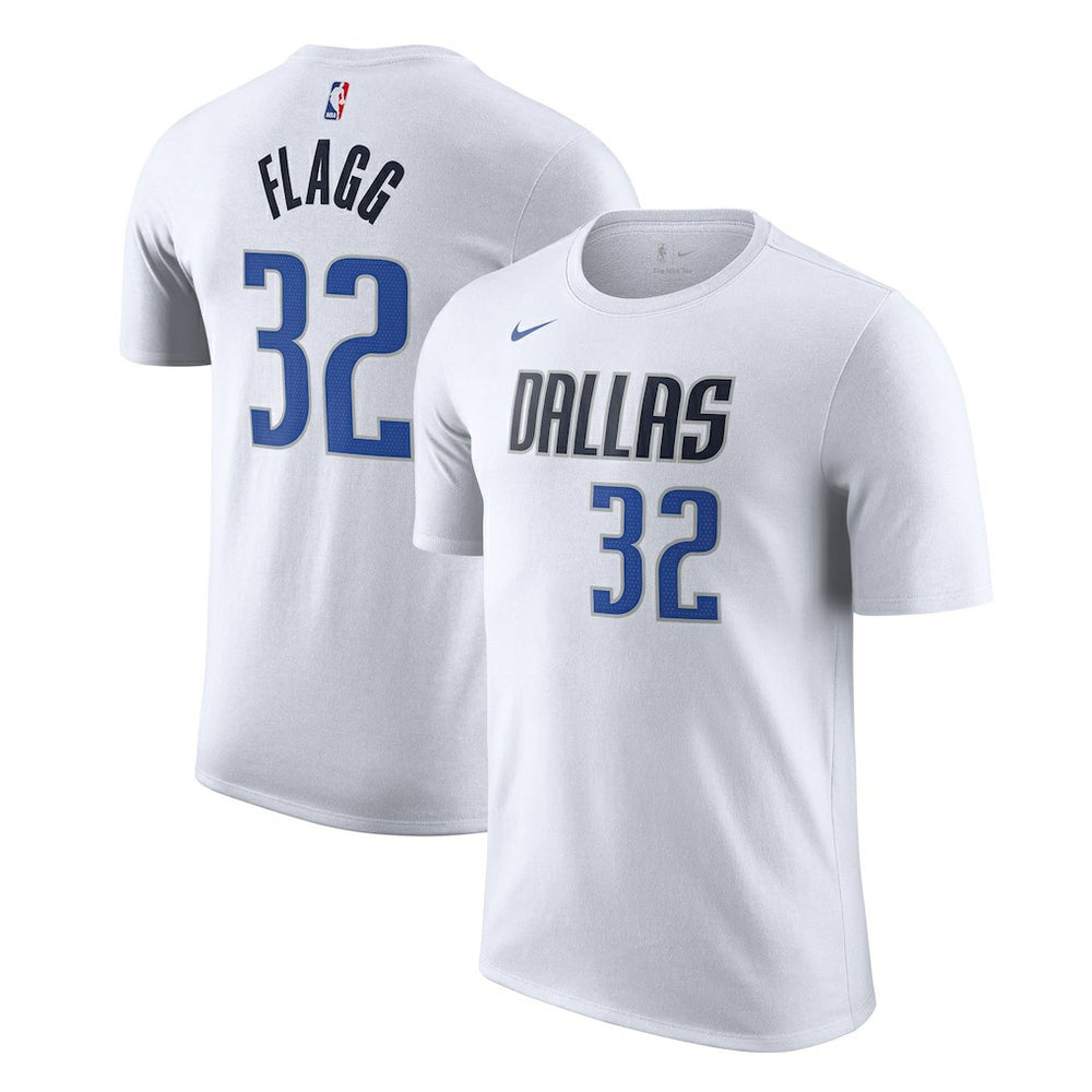 Cooper Flagg Dallas Mavericks 2025 NBA Draft First Round Pick Association Edition Name & Number T-Shirt sale - White sale