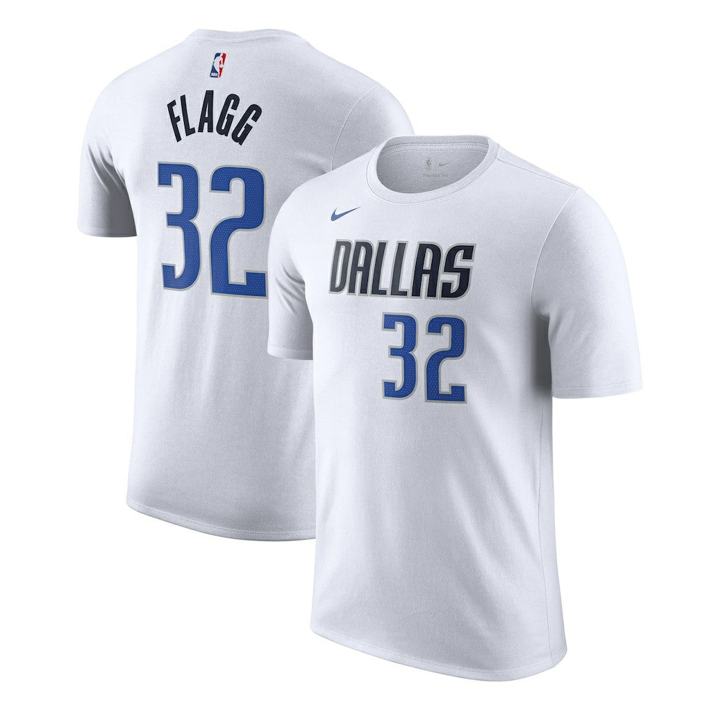 Cooper Flagg Dallas Mavericks 2025 NBA Draft First Round Pick Association Edition Name & Number T-Shirt sale - White sale