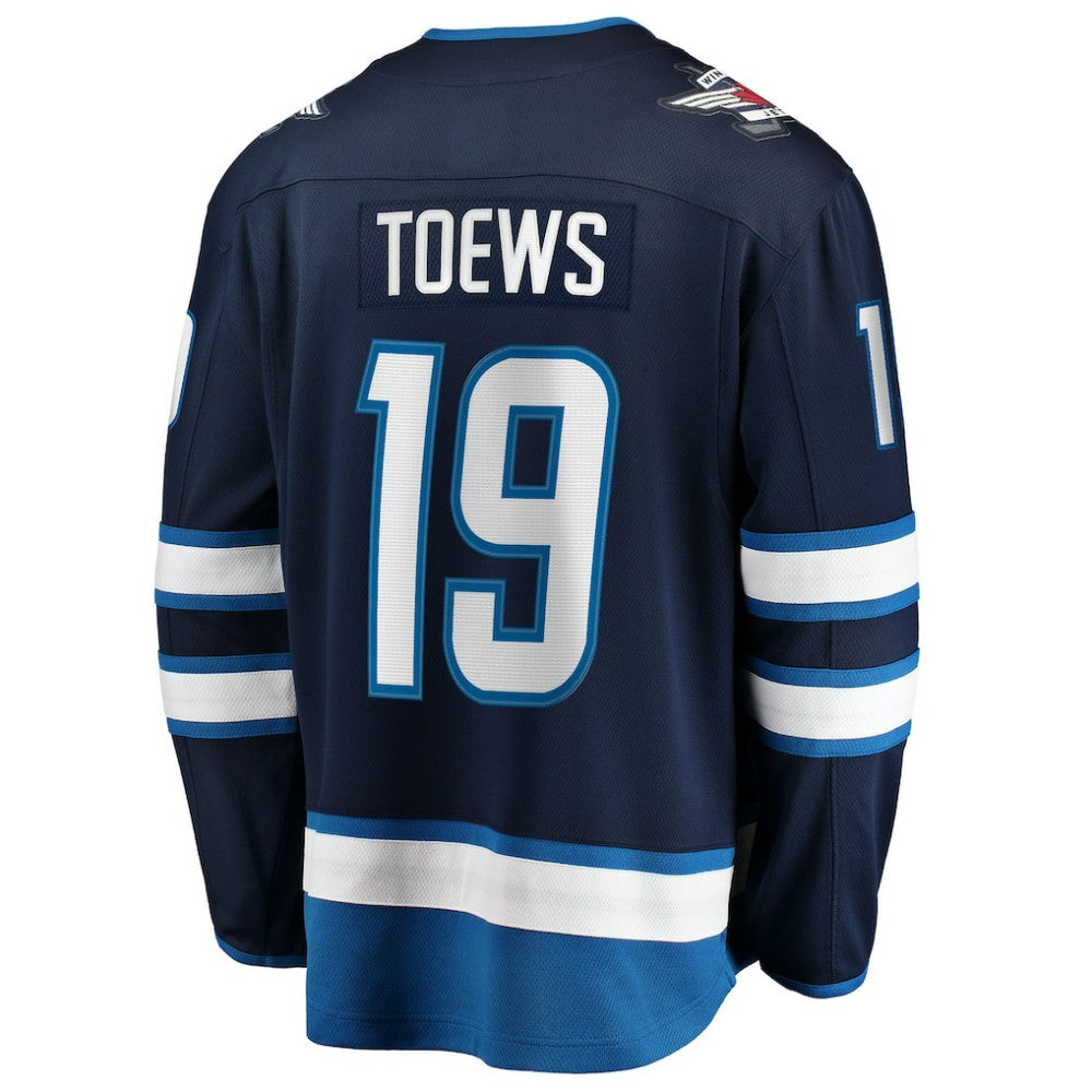 Jonathan Toews Winnipeg Jets Fanatics Home Breakaway Jersey - Navy Jerseys