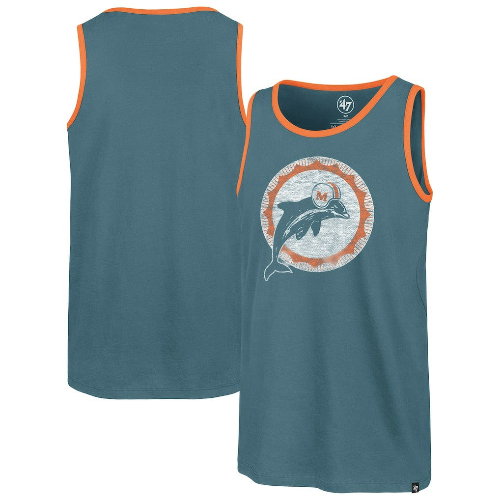 Miami Dolphins '47 Premier Franklin Tank Top - Aqua for sale